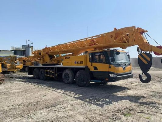 XCMG QY50K-II 50 ตัน รถบรรทุกมือสอง เครนความจุสูง รถกระบะมือสอง