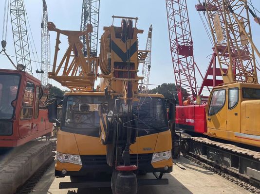 2021 ปีใช้รถบรรทุกเครน XCMG QY25K5F การดําเนินงานความปลอดภัย เครนเคลื่อนที่ 25 ตัน