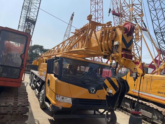 2021 ปีใช้รถบรรทุกเครน XCMG QY25K5F การดําเนินงานความปลอดภัย เครนเคลื่อนที่ 25 ตัน