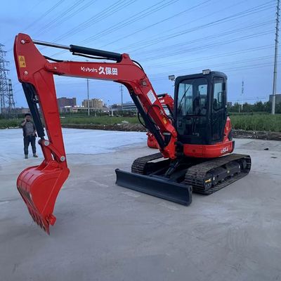 ของแท้ของญี่ปุ่น ใช้ Kubota U55-4 Mini Excavator สําหรับขาย/ใช้ Kubota Mini Excavator สําหรับขาย
