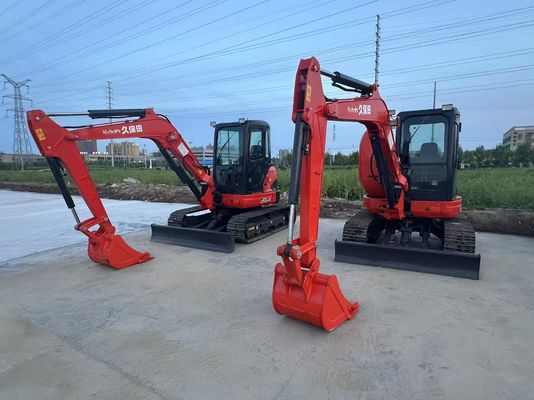 ของแท้ของญี่ปุ่น ใช้ Kubota U55-4 Mini Excavator สําหรับขาย/ใช้ Kubota Mini Excavator สําหรับขาย