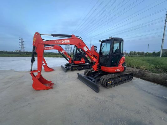 ของแท้ของญี่ปุ่น ใช้ Kubota U55-4 Mini Excavator สําหรับขาย/ใช้ Kubota Mini Excavator สําหรับขาย