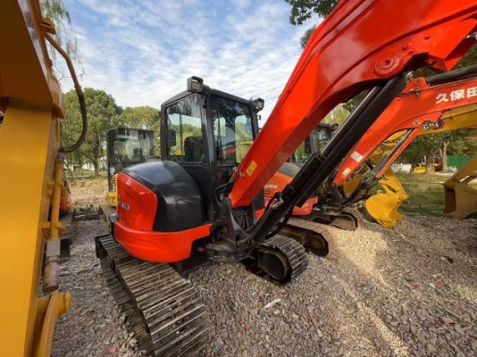 สีใหม่ใช้ Kubota KX163-5 Mini Crawler Excavator ในสภาพดีเยี่ยม/Kubota Excavator With EPA Engine And Swing Arm