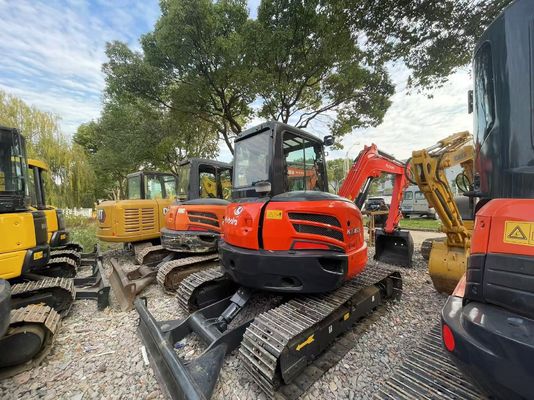 สีใหม่ใช้ Kubota KX163-5 Mini Crawler Excavator ในสภาพดีเยี่ยม/Kubota Excavator With EPA Engine And Swing Arm