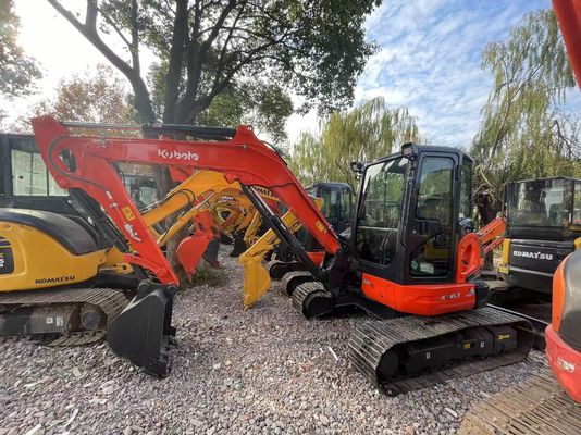 สีใหม่ใช้ Kubota KX163-5 Mini Crawler Excavator ในสภาพดีเยี่ยม/Kubota Excavator With EPA Engine And Swing Arm