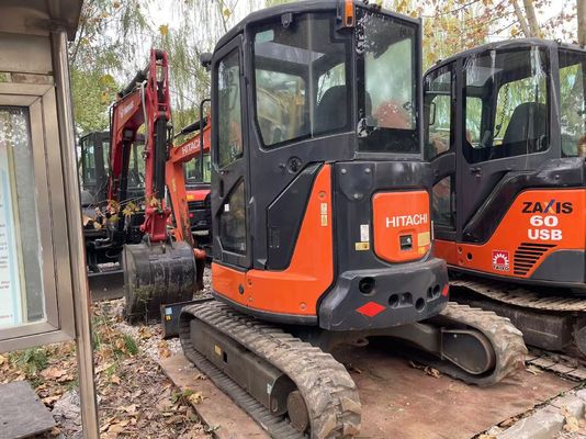 ของแท้ญี่ปุ่น ใช้ Hitachi ZX35U-5N Mini Excavator ในสภาพที่ดี / ใช้ญี่ปุ่น Mini Excavator กับแขนสวิงและเครื่องยนต์ EPA