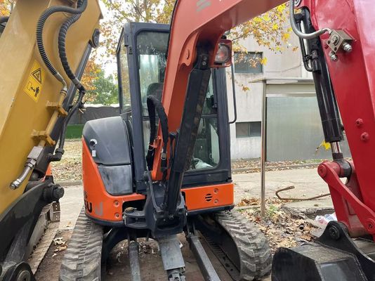 ของแท้ญี่ปุ่น ใช้ Hitachi ZX35U-5N Mini Excavator ในสภาพที่ดี / ใช้ญี่ปุ่น Mini Excavator กับแขนสวิงและเครื่องยนต์ EPA