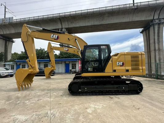 320GC ใช้ Caterpillar Excavator Crawler ติดตั้งปี 2023 ด้วยเครื่องยนต์ CAT C4.4