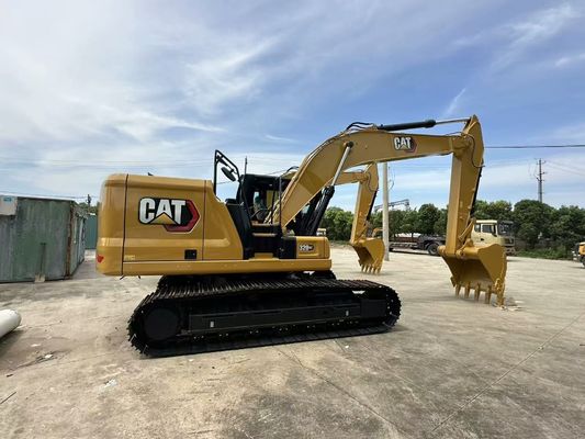 320GC ใช้ Caterpillar Excavator Crawler ติดตั้งปี 2023 ด้วยเครื่องยนต์ CAT C4.4