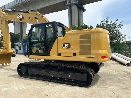 320GC ใช้ Caterpillar Excavator Crawler ติดตั้งปี 2023 ด้วยเครื่องยนต์ CAT C4.4