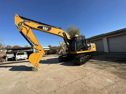 สีเหลือง ของแท้ญี่ปุ่น ใช้ CAT Excavator 320D2 Caterpillar Crawler Excavator