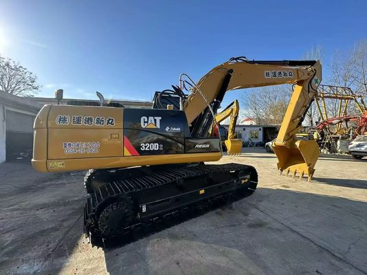 สีเหลือง ของแท้ญี่ปุ่น ใช้ CAT Excavator 320D2 Caterpillar Crawler Excavator