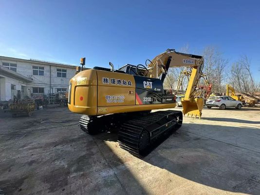 สีเหลือง ของแท้ญี่ปุ่น ใช้ CAT Excavator 320D2 Caterpillar Crawler Excavator