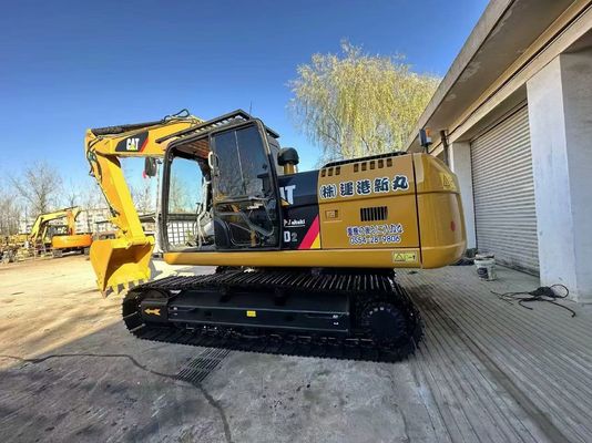 สีเหลือง ของแท้ญี่ปุ่น ใช้ CAT Excavator 320D2 Caterpillar Crawler Excavator