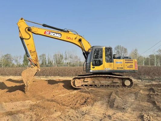 XE215DA ใช้ XCMG Excavator งานหนัก XCMG 20 ตัน Excavator ประหยัดพลังงาน