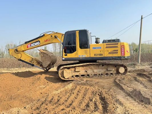 XE215DA ใช้ XCMG Excavator งานหนัก XCMG 20 ตัน Excavator ประหยัดพลังงาน
