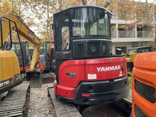 แท้ญี่ปุ่นใช้ Yanmar Vio55-5B รถขุดขนาดเล็ก กับ EPA เครื่อง / ใช้ Kubota รถขุดขนาดเล็ก สําหรับขาย