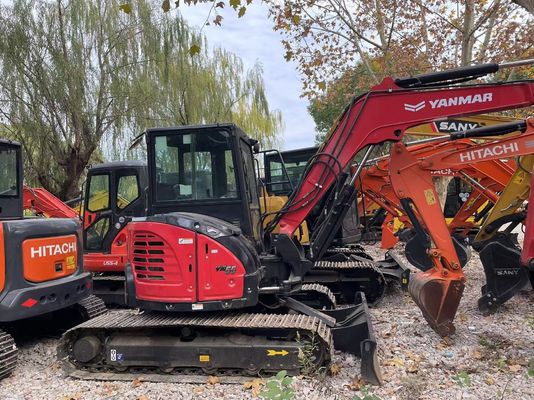 แท้ญี่ปุ่นใช้ Yanmar Vio55-5B รถขุดขนาดเล็ก กับ EPA เครื่อง / ใช้ Kubota รถขุดขนาดเล็ก สําหรับขาย