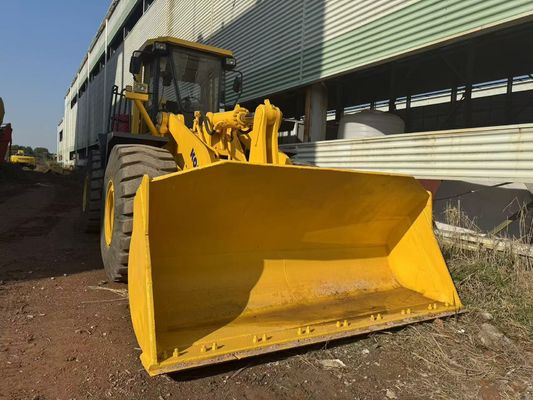สีใหม่ WA470-3 เครื่องบรรทุกล้อ Komatsu ที่ใช้สําหรับการก่อสร้าง ตะวันออกกลาง