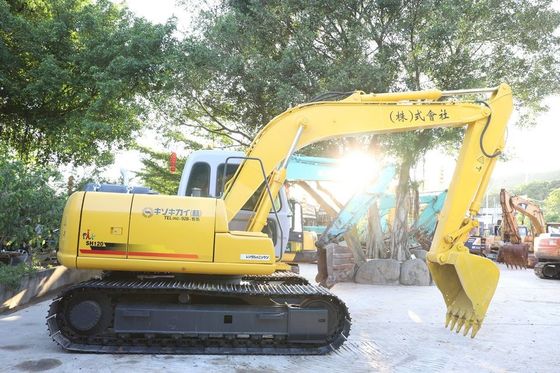 เครื่องขุดยางยี่ปุ่นเดิม Sumitomo SH120-6 สภาพดีเยี่ยม