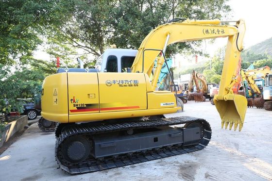 เครื่องขุดยางยี่ปุ่นเดิม Sumitomo SH120-6 สภาพดีเยี่ยม