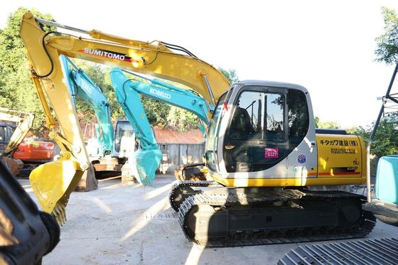 เครื่องขุดยางยี่ปุ่นเดิม Sumitomo SH120-6 สภาพดีเยี่ยม