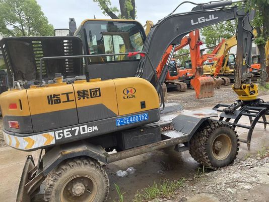 2018 ปีที่ใช้ SDLH LG670BM เครื่องขุดล้อด้วยคลิมไฮดรอลิก