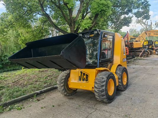 2016 ปีใช้ JCB 185 ECO Skid Steer Loaders กับไฮดรอลิก Quck Coupler
