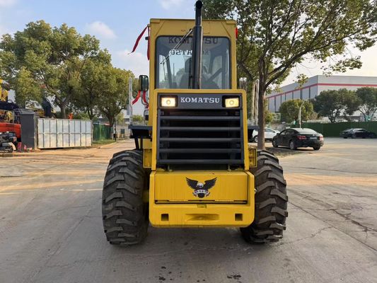 ของแท้ของญี่ปุ่น ใช้ Komatsu WA100-1 เครื่องบรรทุกล้อทํางานในสวน