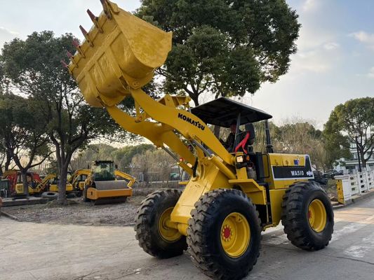 เครื่องบรรทุกล้อ Komatsu WA510 ของญี่ปุ่นเดิม ใช้งานได้ดี