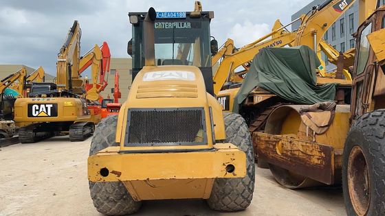 สีเดิม ใช้ Caterpillar CS-683E โรลเลอร์ถนนกลองเดียว สภาพดีเยี่ยม