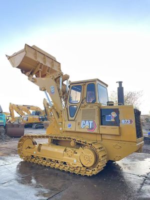 สีใหม่ ใช้ Caterpillar 973 Crawler Loader สภาพดี