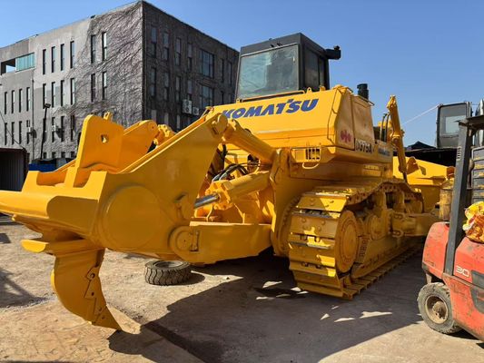 อริจินอลญี่ปุ่นใช้ Komatsu D375A บูลโดเซอร์กับไฮดรอลิก Ripper