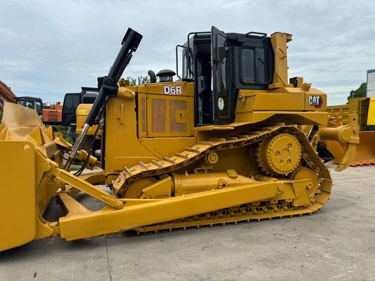 รถปราบดิน Caterpillar D6R มือสองจากญี่ปุ่น ลดราคาพิเศษ พร้อมริปเปอร์ไฮดรอลิก