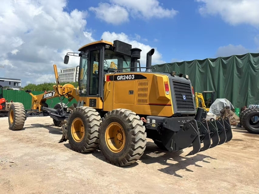 สภาพดีเยี่ยม XCMG GR2403 มอเตอร์เกรดเกอร์กับไฮดรอลิก Ripper สําหรับขาย