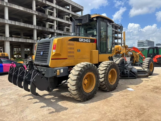 สภาพดีเยี่ยม XCMG GR2403 มอเตอร์เกรดเกอร์กับไฮดรอลิก Ripper สําหรับขาย