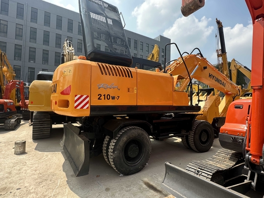 เครื่องขุดล้อ Hyundai R210W-7 ของเกาหลีเดิม สภาพดีเยี่ยม