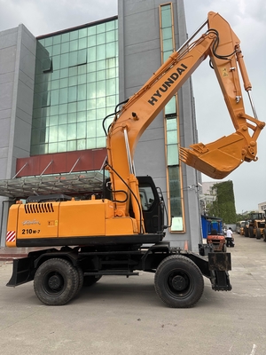เครื่องขุดล้อ Hyundai R210W-7 ของเกาหลีเดิม สภาพดีเยี่ยม