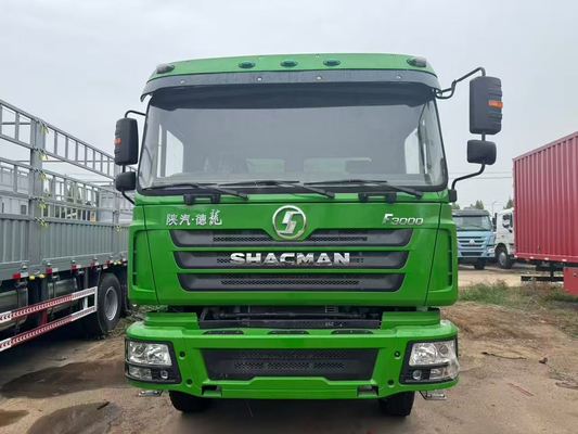 2022 ปีใช้ SHACMAN F3000 6*4 รถขนของในสภาพดี / รถขนของ RHD