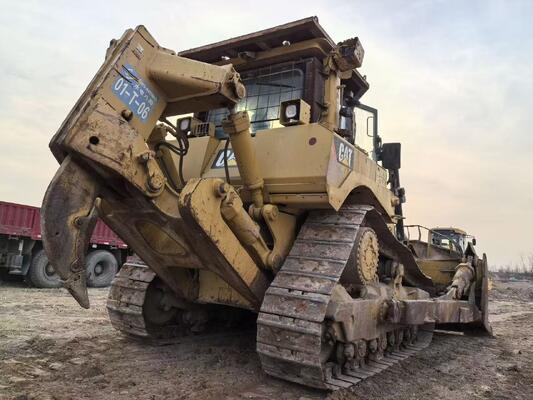 2012 ปี สีเดิม ใช้ Caterpillar D8T Crawler บูลโดเซอร์ที่มีไฮดรอลิก Ripper