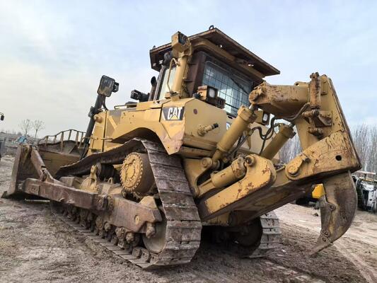 2012 ปี สีเดิม ใช้ Caterpillar D8T Crawler บูลโดเซอร์ที่มีไฮดรอลิก Ripper