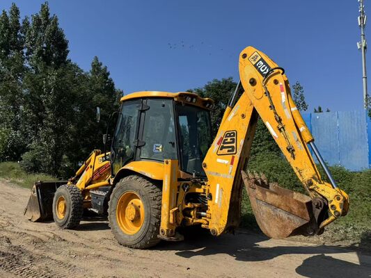 รถขุดตักหลังขุด JCB 3CX สีเดิม ขับเคลื่อน 4 ล้อ มือสอง