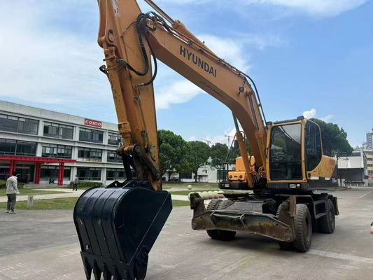 รถขุดล้อ Hyundai R210W-9 มือสอง สภาพดี/ รถขุดล้อมือสอง สําหรับขาย
