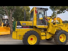 ของแท้ของญี่ปุ่น ใช้ Komatsu WA100-1 เครื่องบรรทุกล้อทํางานในสวน